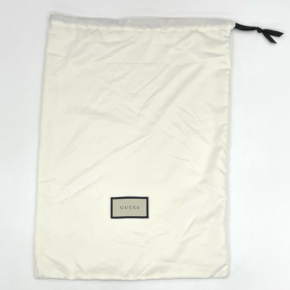 Gucci Drawstring Backpack Leather Pink Black - image 8